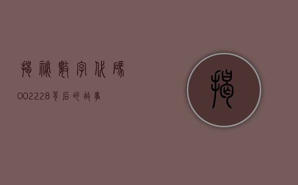 揭秘数字代码002228，背后的故事与意义