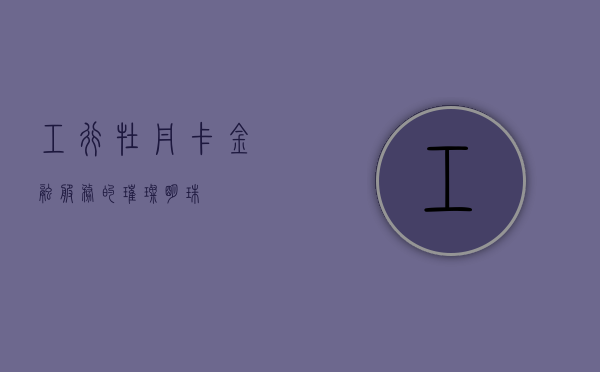 工行牡丹卡，金融服务的璀璨明珠