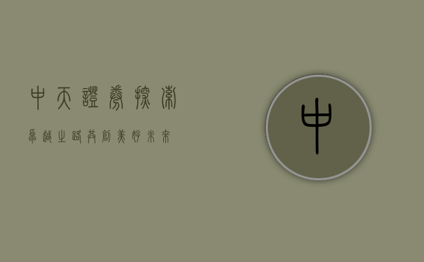 中天证券，探索卓越之路，共创辉煌未来
