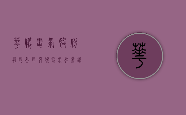 华仪电气股份有限公司，引领电气行业，铸就卓越品质
