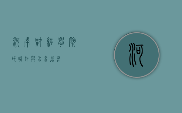 河南财经学院的崛起与未来展望