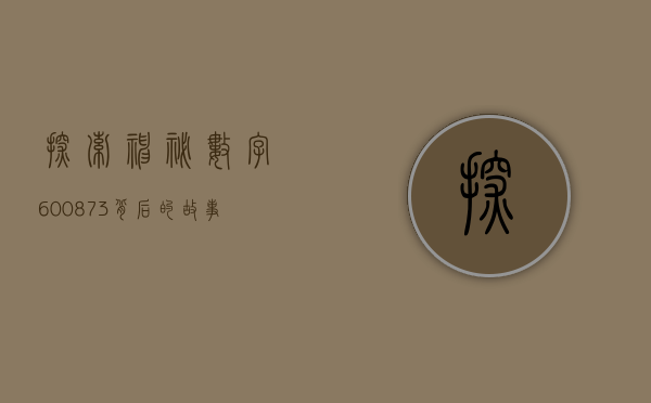 探索神秘数字600873，背后的故事与意义