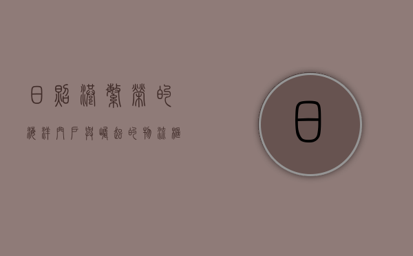 日照港，繁荣的海洋门户与崛起的物流枢纽