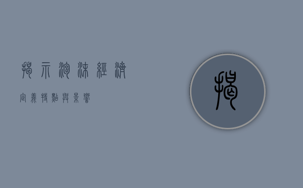 揭示泡沫经济，定义、特点与影响
