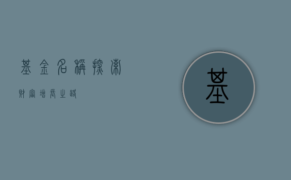 基金名称，探索财富增长之路