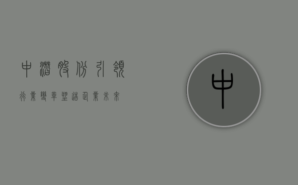 中潜股份，引领行业变革，塑造企业未来