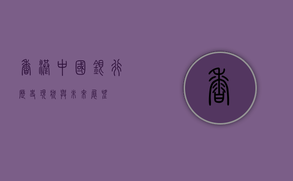 香港中国银行，历史、现状与未来展望