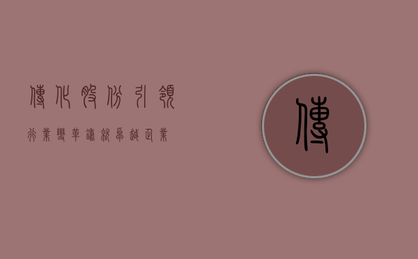 传化股份,引领行业变革,铸就卓越企业