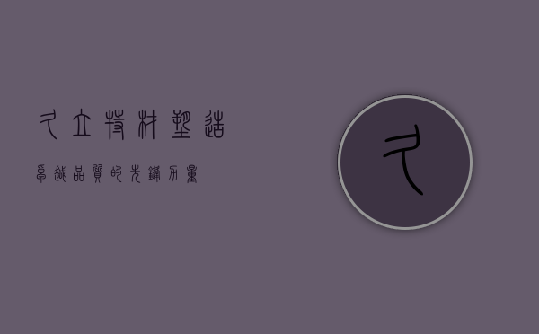 久立特材,塑造卓越品质的先锋力量