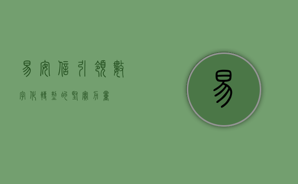易安信，引领数字化转型的坚实力量