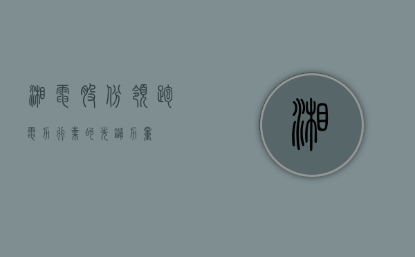 湘电股份，领跑电力行业的先锋力量