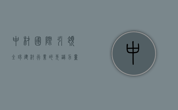 中材国际，引领全球建材行业的先锋力量