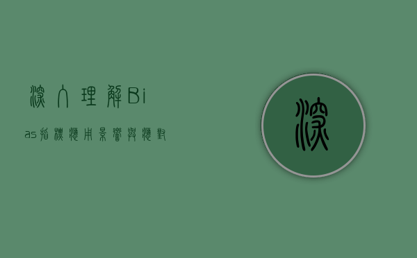 深入理解Bias指标，应用、影响与应对策略