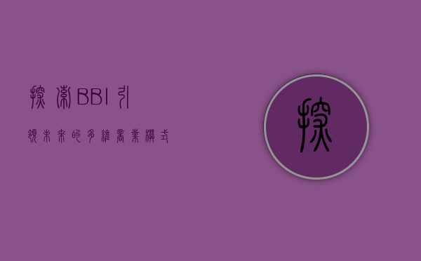 探索BBI，引领未来的多维商业模式