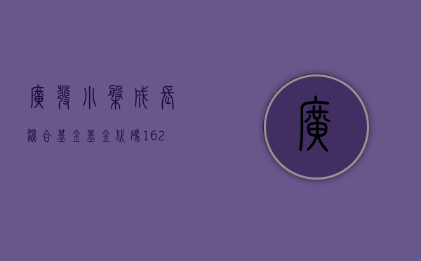 广发小盘成长混合基金（基金代码，162703）探索成长潜力，把握投资机会