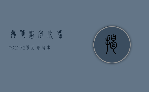 揭秘数字代码002552，背后的故事与意义