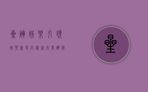 星辉娱乐,引领娱乐新风尚,铸就行业辉煌