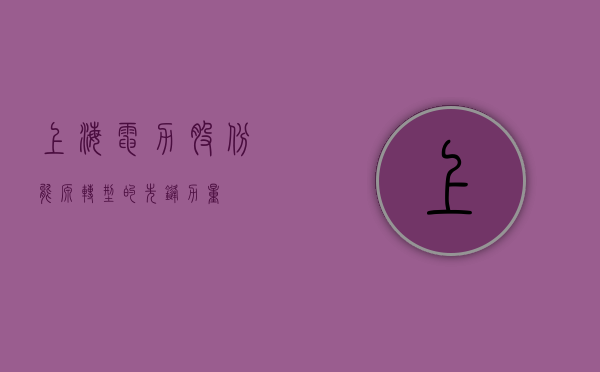 上海电力股份，能源转型的先锋力量