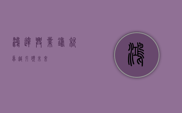 鸿达兴业,铸就卓越,引领未来