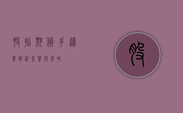 股指期货手续费，解析、影响与策略
