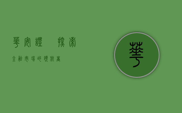 华安证劵,探索金融市场的领航者