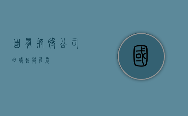 国有控股公司的崛起与发展