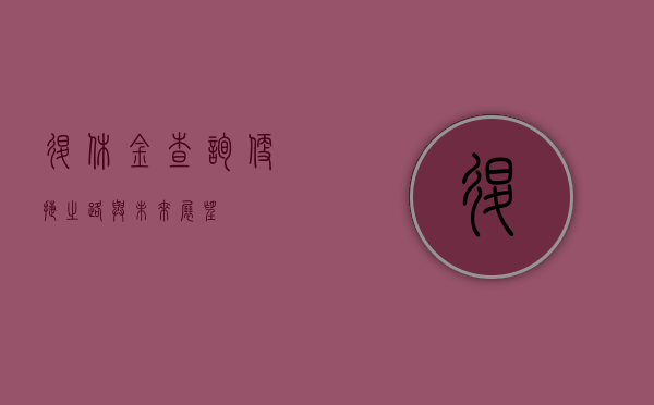 退休金查询，便捷之路与未来展望