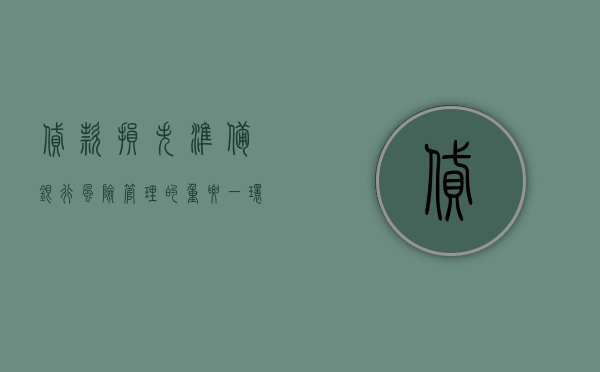 贷款损失准备，银行风险管理的重要一环