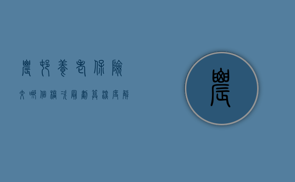 农村养老保险交哪个档次最划算，深度解析与策略建议