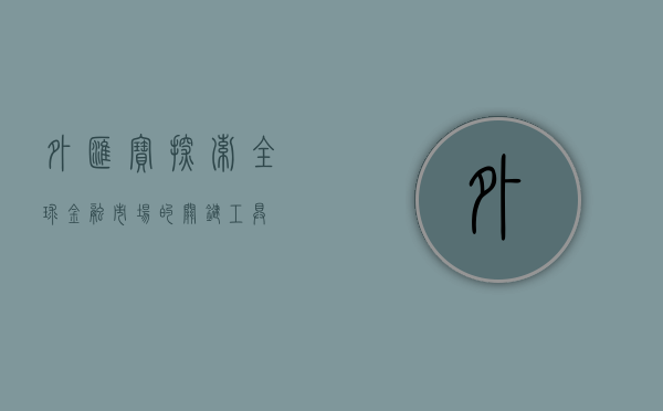 外汇宝，探索全球金融市场的关键工具