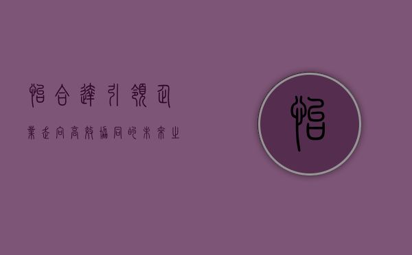 怡合达,引领企业走向高效协同的未来之路