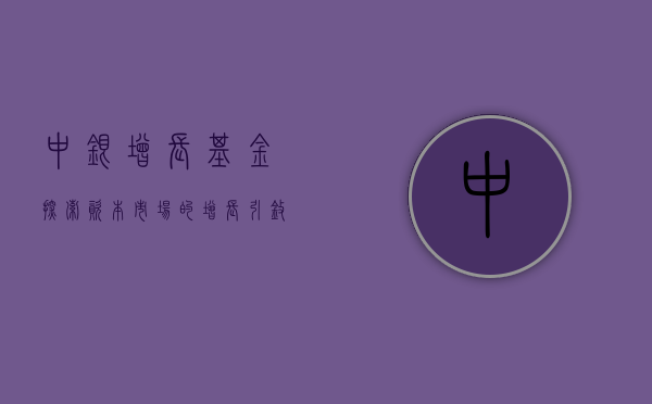 中银增长基金，探索资本市场的增长引擎