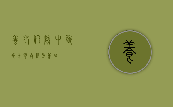 养老保险中断的影响与应对策略