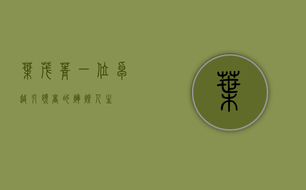 叶茂菁，一位卓越引领者的辉煌人生