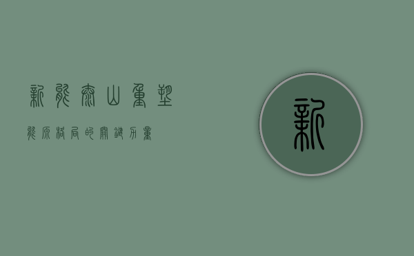 新能泰山，重塑能源格局的关键力量