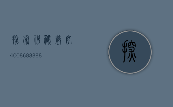 探索神秘数字，4008688888
