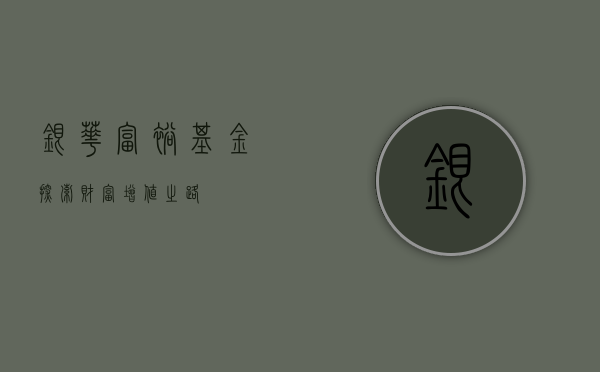 银华富裕基金，探索财富增值之路