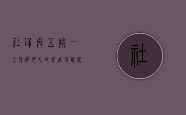 社保与五险一金，保障体系的差异与解析
