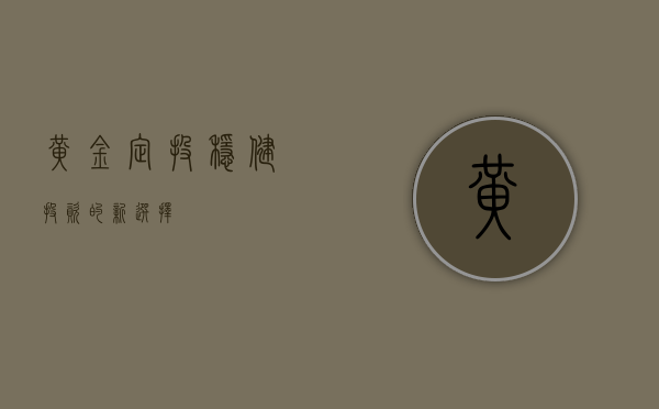 黄金定投，稳健投资的新选择