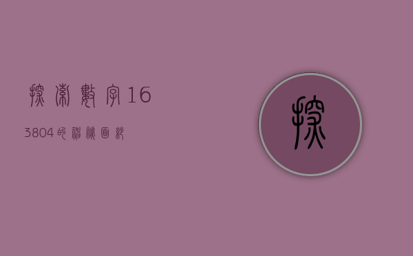 探索数字163804的神秘面纱