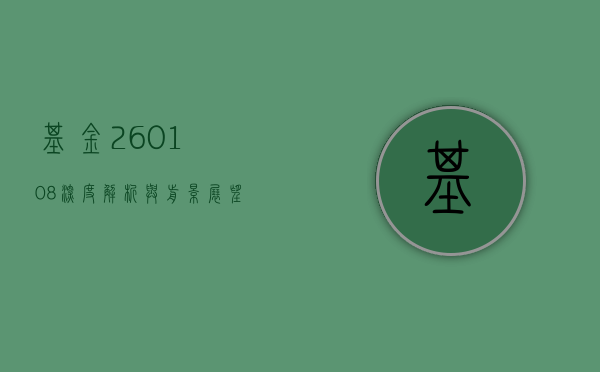 基金260108，深度解析与投资策略