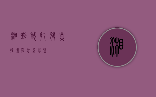 湘邮科技股票，探索与前景展望