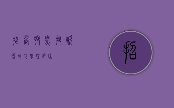 招商股票，投资领域的璀璨明珠