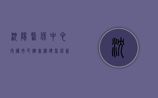 沈阳医保中心，守护市民健康，构建医保新篇章