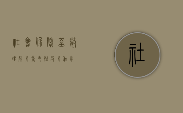 社会保险基数，理解其重要性及其作用
