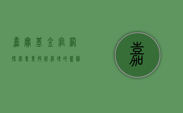 嘉实基金官网，探索专业投资管理的蓝图
