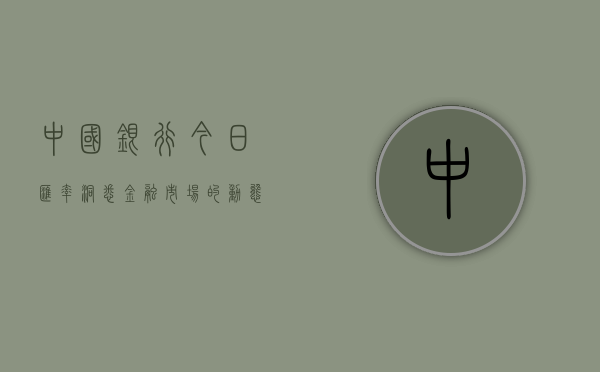 中国银行今日汇率，洞悉金融市场的动态与影响