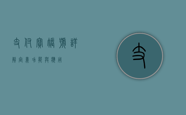 支付宝账号详解，定义、功能与应用