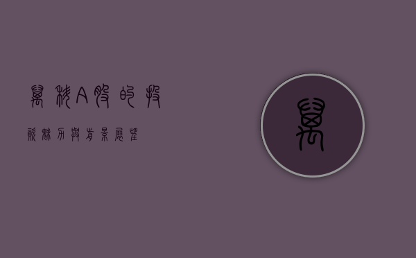 万科A股的投资魅力与前景展望