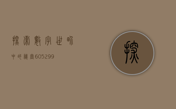 探索数字世界中的秘密，605299